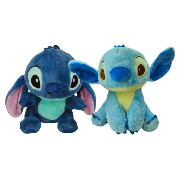 Stitch Combo of 2 Light Blue & Blue Soft Plush Toy for Kids (2+ Years) | Toyship