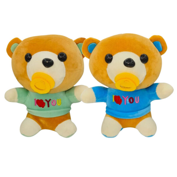 Baby Teddy Combo of 2 Green & Blue Soft Plush Toy for Kids (2+ Years) | Toyship