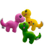 Dinosaur Combo of 3 Yellow & Green Soft Plush Toy for Kids (2+ Years) | Toyship