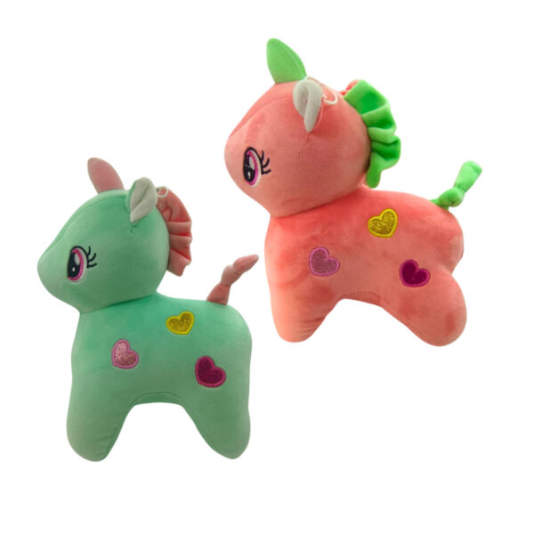 Unicorn Combo of 2 Green & Pink Soft Plush Toy for Kids (2+ Years) | Toyship