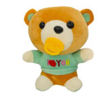 Green Teddy Bear Soft Plush Toy for Kids (2+ Years) | Toyship
