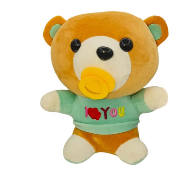 Green Teddy Bear Soft Plush Toy for Kids (2+ Years) | Toyship
