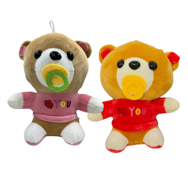 Baby Teddy Combo of 2 Pink & Red Soft Plush Toy for Kids (2+ Years) | Toyship