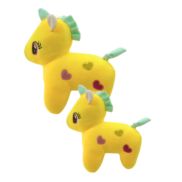 Unicorn Combo of 2 Yellow & Yellow Soft Plush Toy for Kids (2+ Years) | Toyship