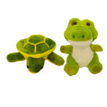 Turtle + Alligator Combo of 2 Turtle & Alligator Soft Plush Toy for Kids (2+ Years) | Toyship
