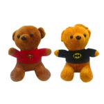 Teddy Bear Combo of 2 Light Brown & Dark Brown Soft Plush Toy for Kids (2+ Years) | Toyship