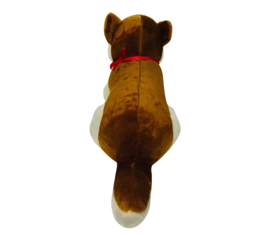 Brown Dog Soft Plush Toy for Kids (2+ Years) | Toyship