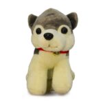 Grey Dog Soft Plush Toy for Kids (2+ Years) | Toyship