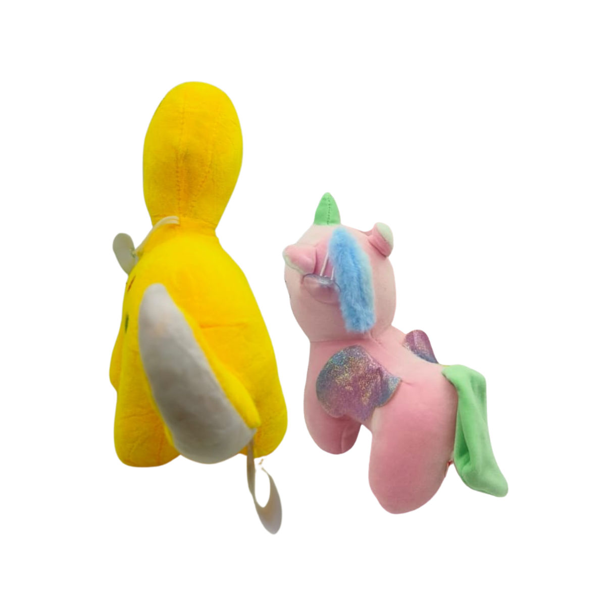 Dinosaur Combo of 2 Yellow & Pink Soft Plush Toy for Kids (2+ Years) | Toyship