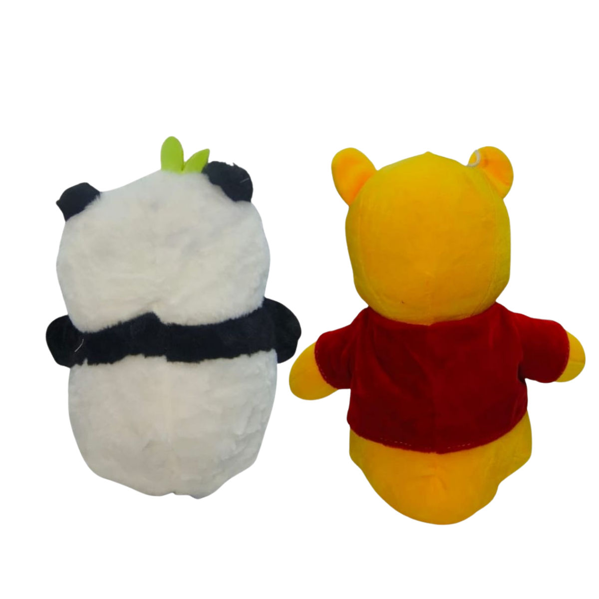 Panda + Pooh Combo of 2 Pooh & Panda Soft Plush Toy for Kids (2+ Years) | Toyship