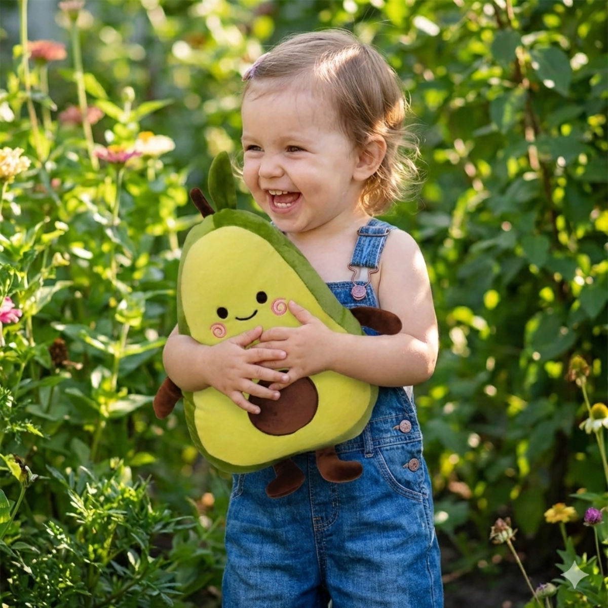 Avocado Green Soft Plush Toy for Kids (2+ Years) | Toyship