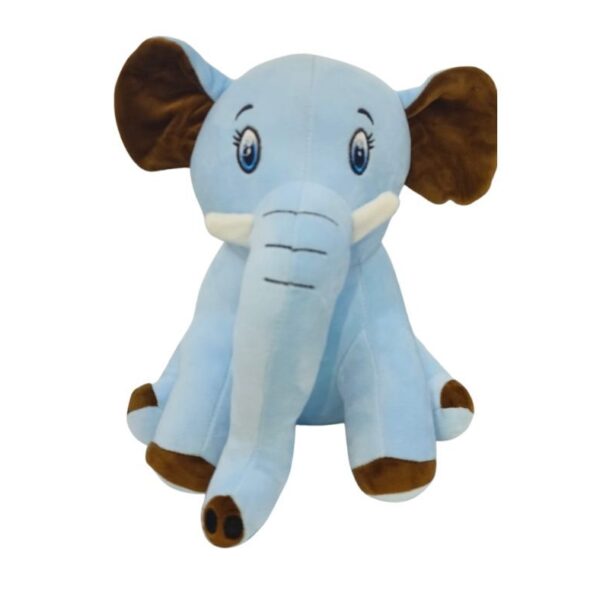 Blue Elephant Soft Plush Toy for Kids (2+ Years) | Toyship