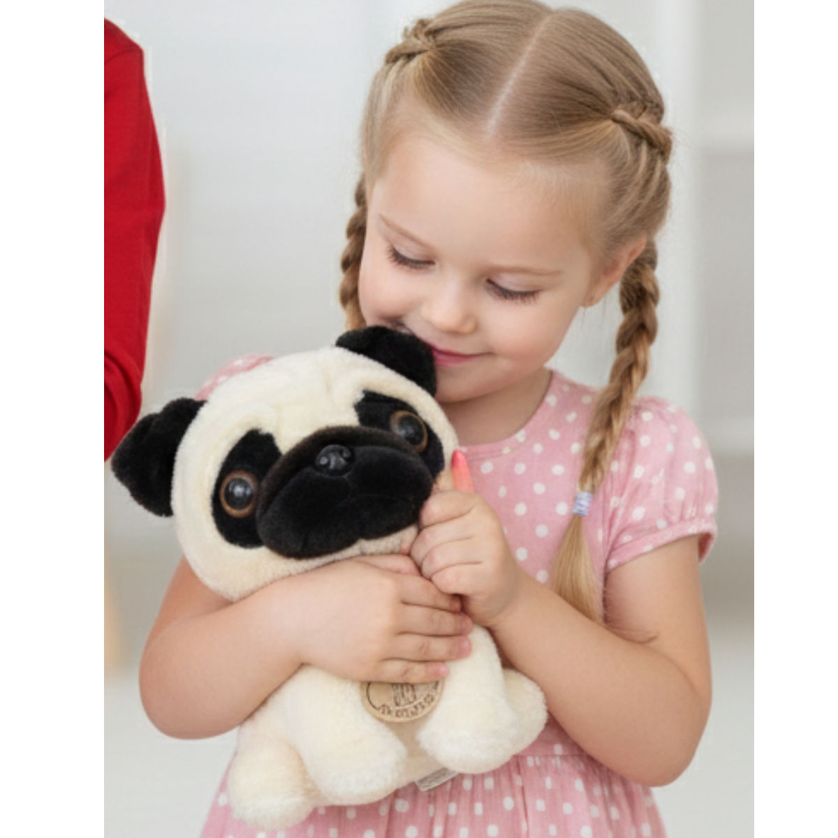 Dog White Soft Plush Toy for Kids (2+ Years) | Toyship