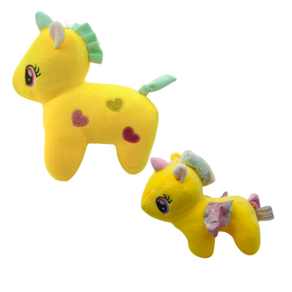 Unicorn Combo of 2 Yellow & Yellow Soft Plush Toy for Kids (2+ Years) | Toyship
