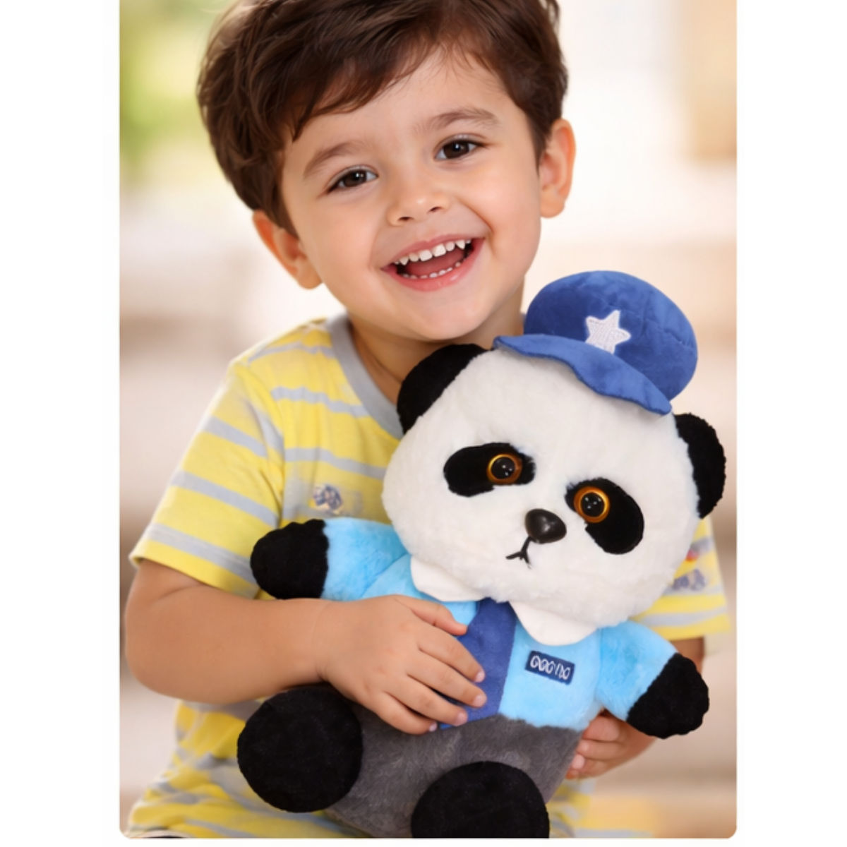 Panda Blue & White Soft Plush Toy for Kids (2+ Years) | Toyship
