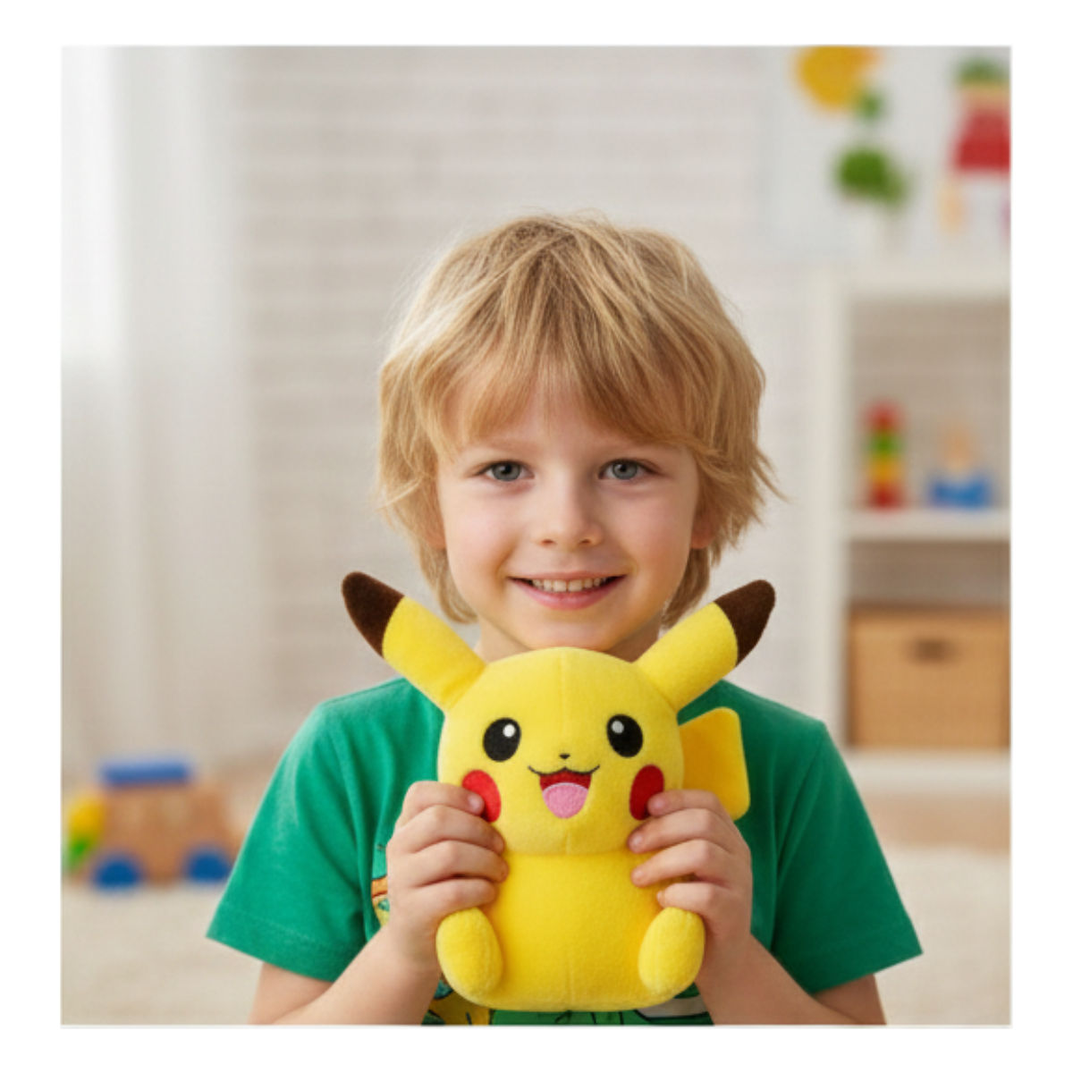 Pikachu Yellow Soft Plush Toy for Kids (2+ Years) | Toyship