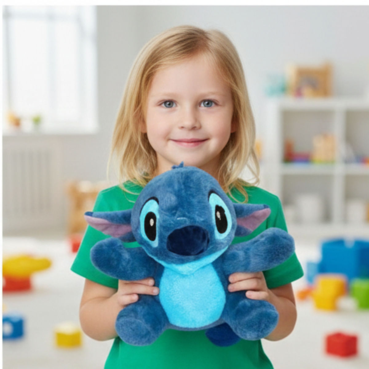 Stitch Blue Soft Plush Toy for Kids (2+ Years) | Toyship