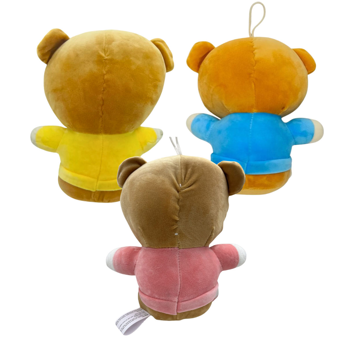 Baby Teddy Combo of 3 Pink & Blue Soft Plush Toy for Kids (2+ Years) | Toyship