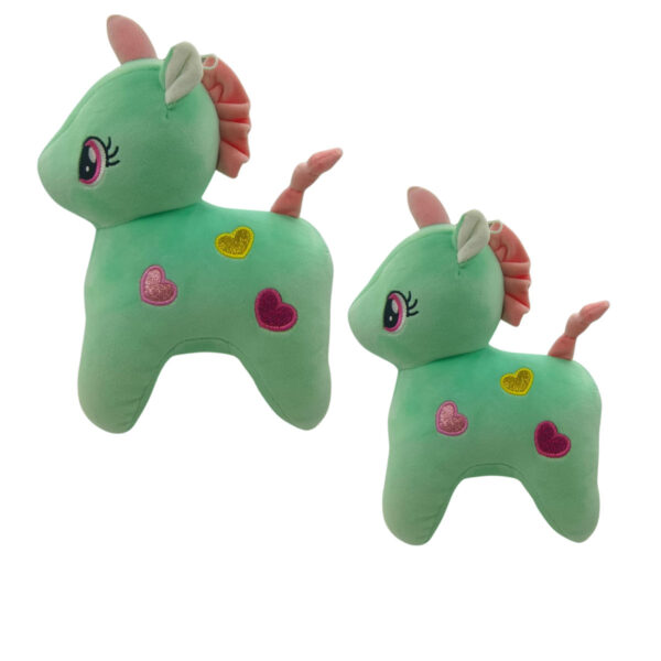 Unicorn Combo of 2 Green & Green Soft Plush Toy for Kids (2+ Years) | Toyship