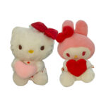 Hello Kitty Combo of 2 Pink & Rabbit Soft Plush Toy for Kids (2+ Years) | Toyship