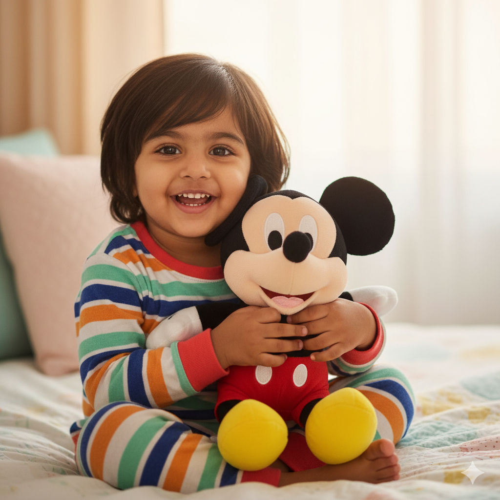 Mickey Mouse Soft Plush Toy for Kids (2+ Years) | Toyship