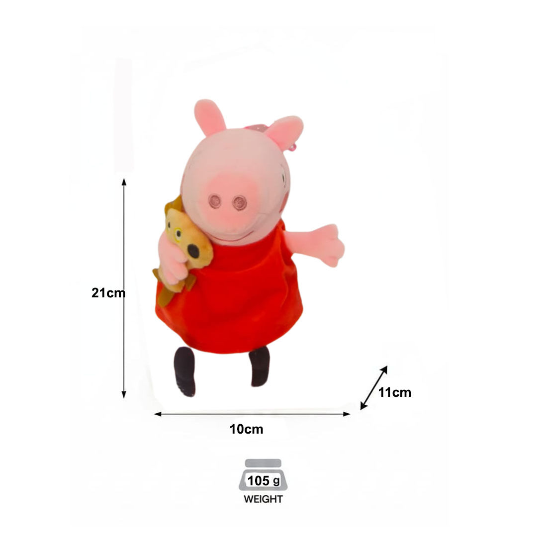 Peppa Pig Soft Plush Toy for Kids (2+ Years) | Toyship