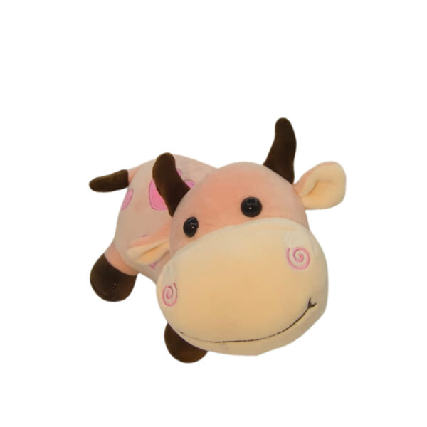 Pink Cow Soft Plush Toy for Kids (2+ Years) | Toyship