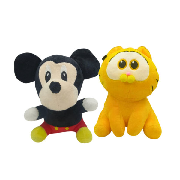 Micky + Garfield Combo of 2 Micky & Garfield Soft Plush Toy for Kids (2+ Years) | Toyship