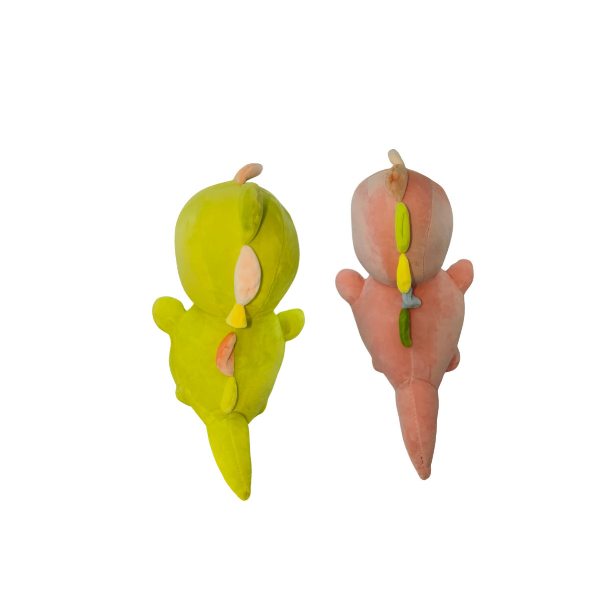 Dinosaur Combo of 2 Green & Pink Soft Plush Toy for Kids (2+ Years) | Toyship