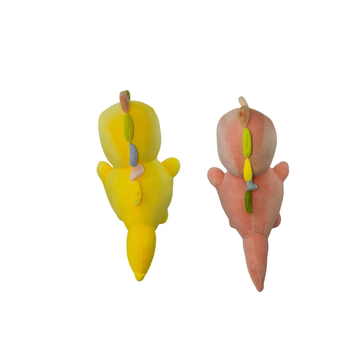 Dinosaur Combo of 2 Pink & Yellow Soft Plush Toy for Kids (2+ Years) | Toyship