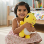 Yellow Dinosaur Soft Plush Toy for Kids (2+ Years) | Toyship