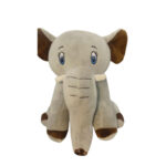 Grey Elephant Soft Plush Toy for Kids (2+ Years) | Toyship