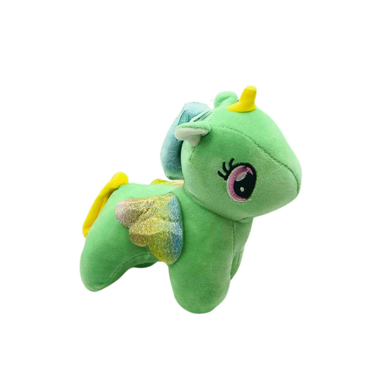 Green Unicorn Soft Plush Toy for Kids (2+ Years) | Toyship