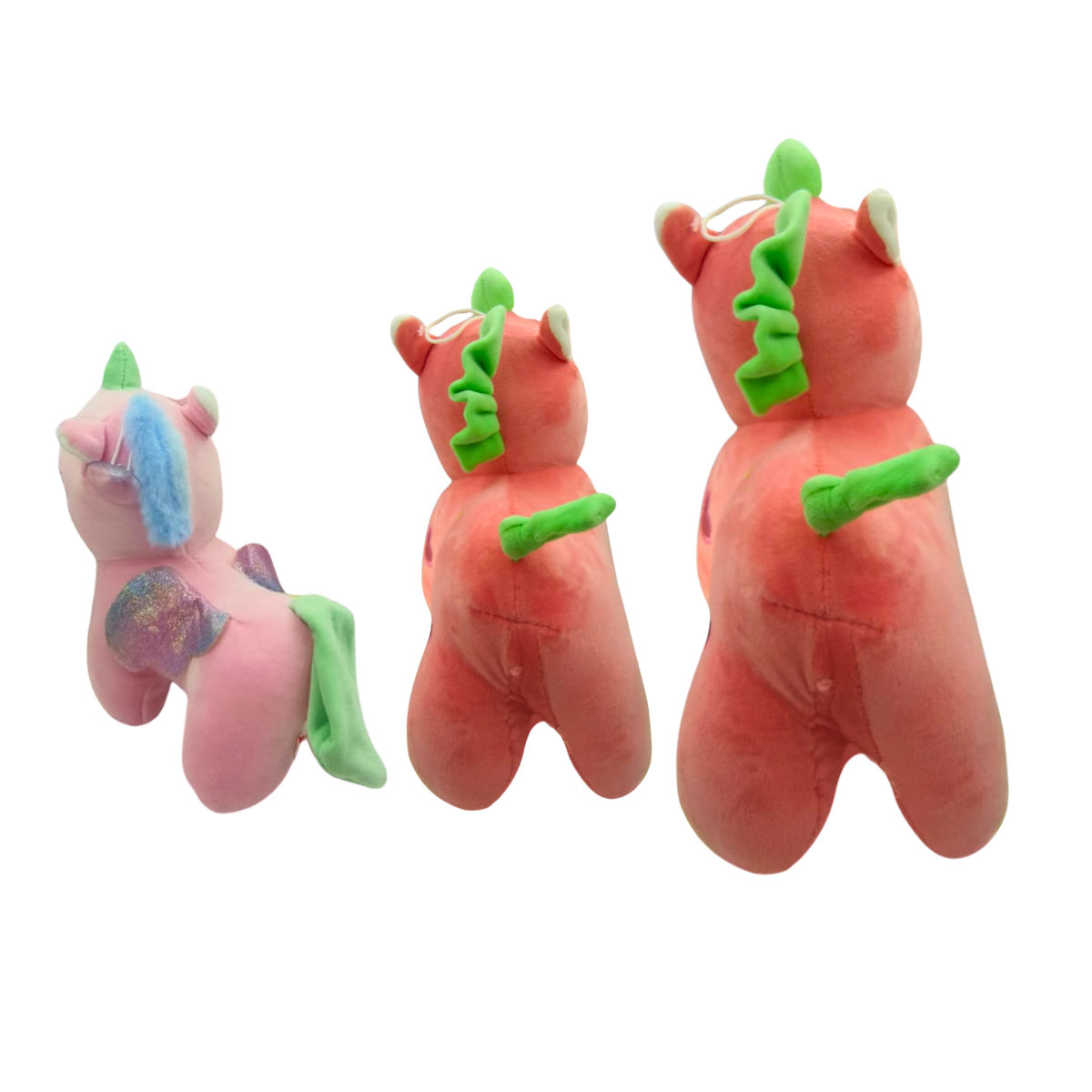 Unicorn Combo of 3 Pink & Pink Soft Plush Toy for Kids (2+ Years) | Toyship