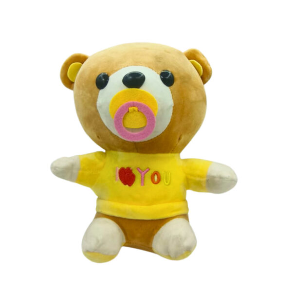 Yellow Teddy Bear Soft Plush Toy for Kids (2+ Years) | Toyship