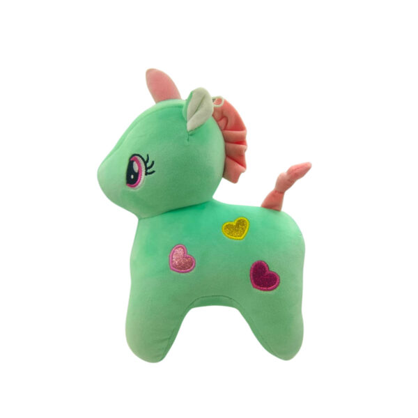 Green Unicorn Soft Plush Toy for Kids (2+ Years) | Toyship