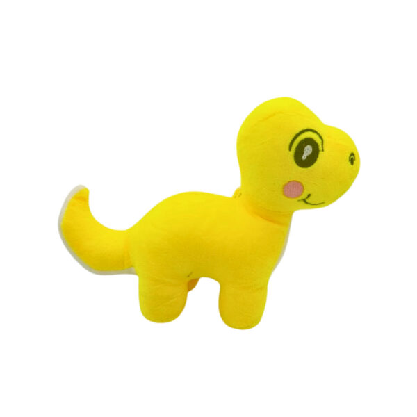 Yellow Dinosaur Soft Plush Toy for Kids (2+ Years) | Toyship