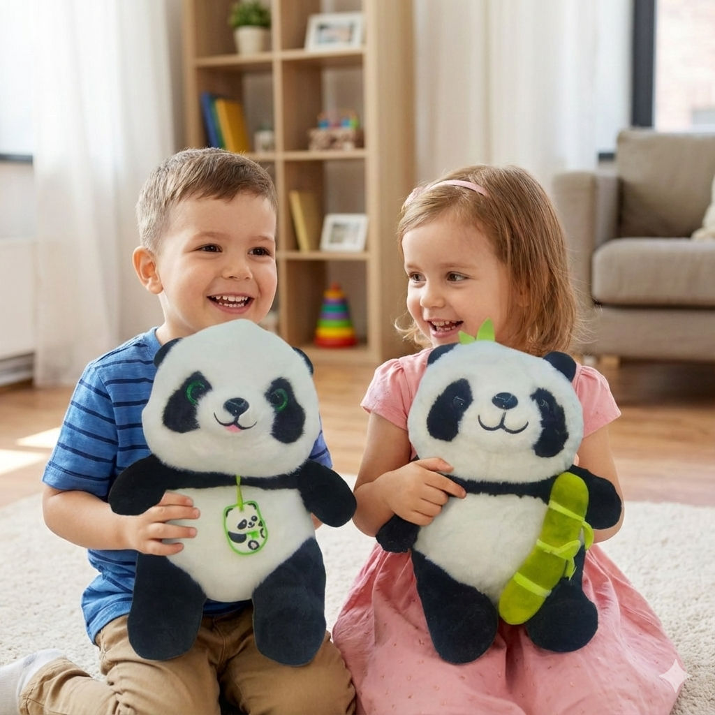 Panda Combo of 2 Soft Plush Toy for Kids (2+ Years) | Toyship