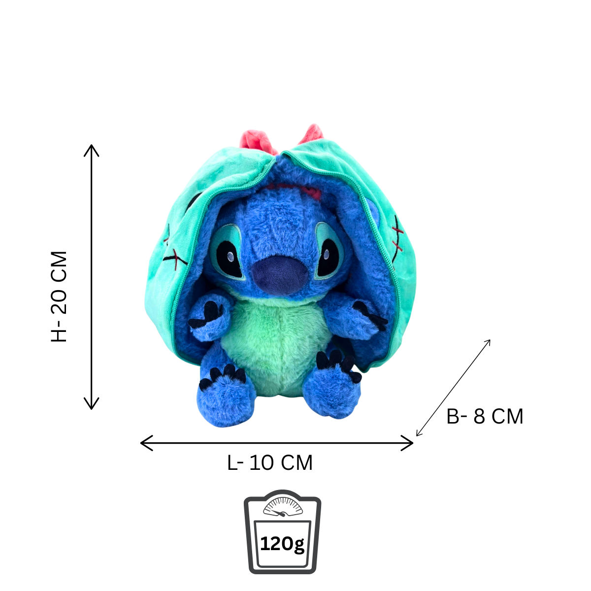 Halloween Stitch Soft Plush Toy for Kids (2+ Years) | Toyship